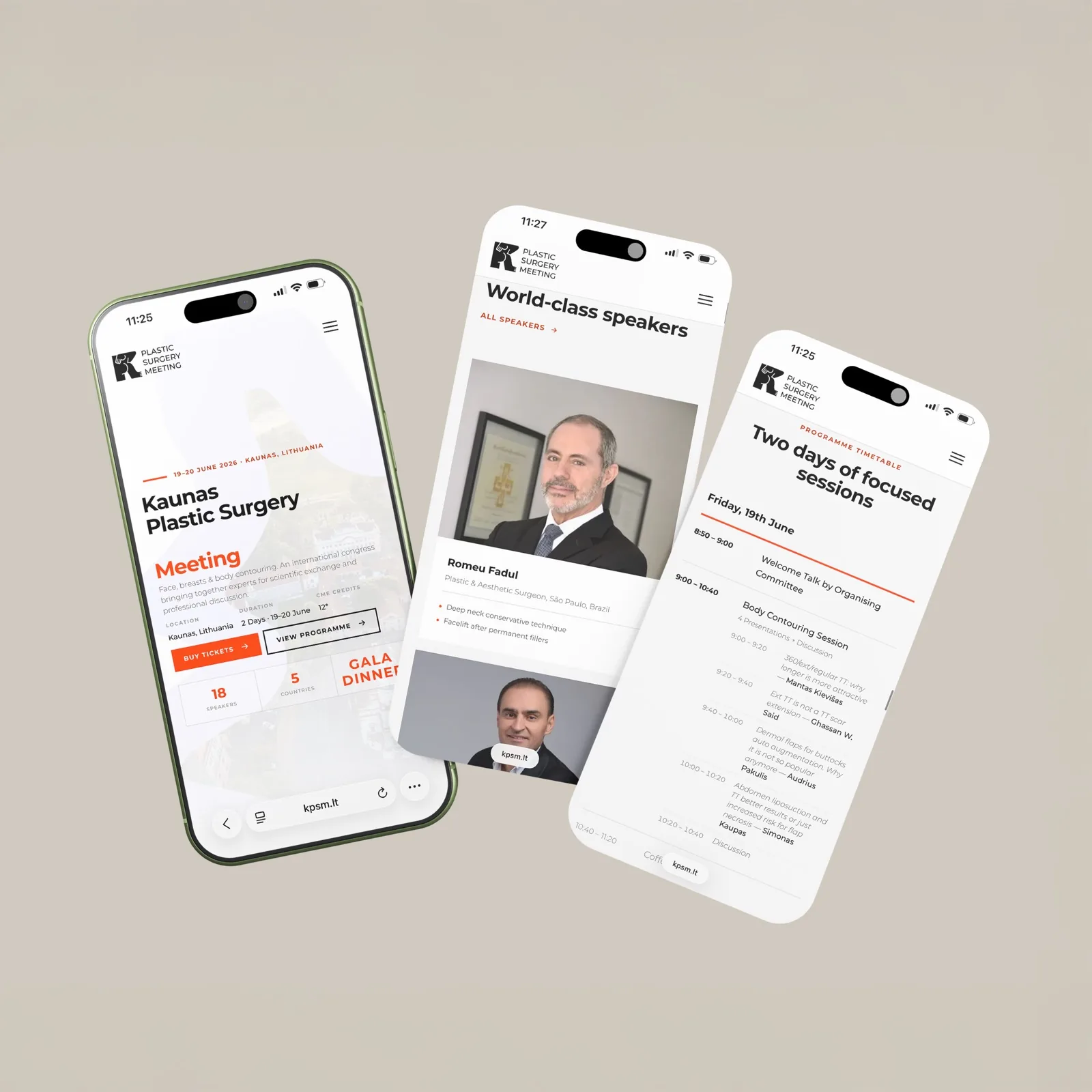 KPSM svetainė mobiliajame telefone