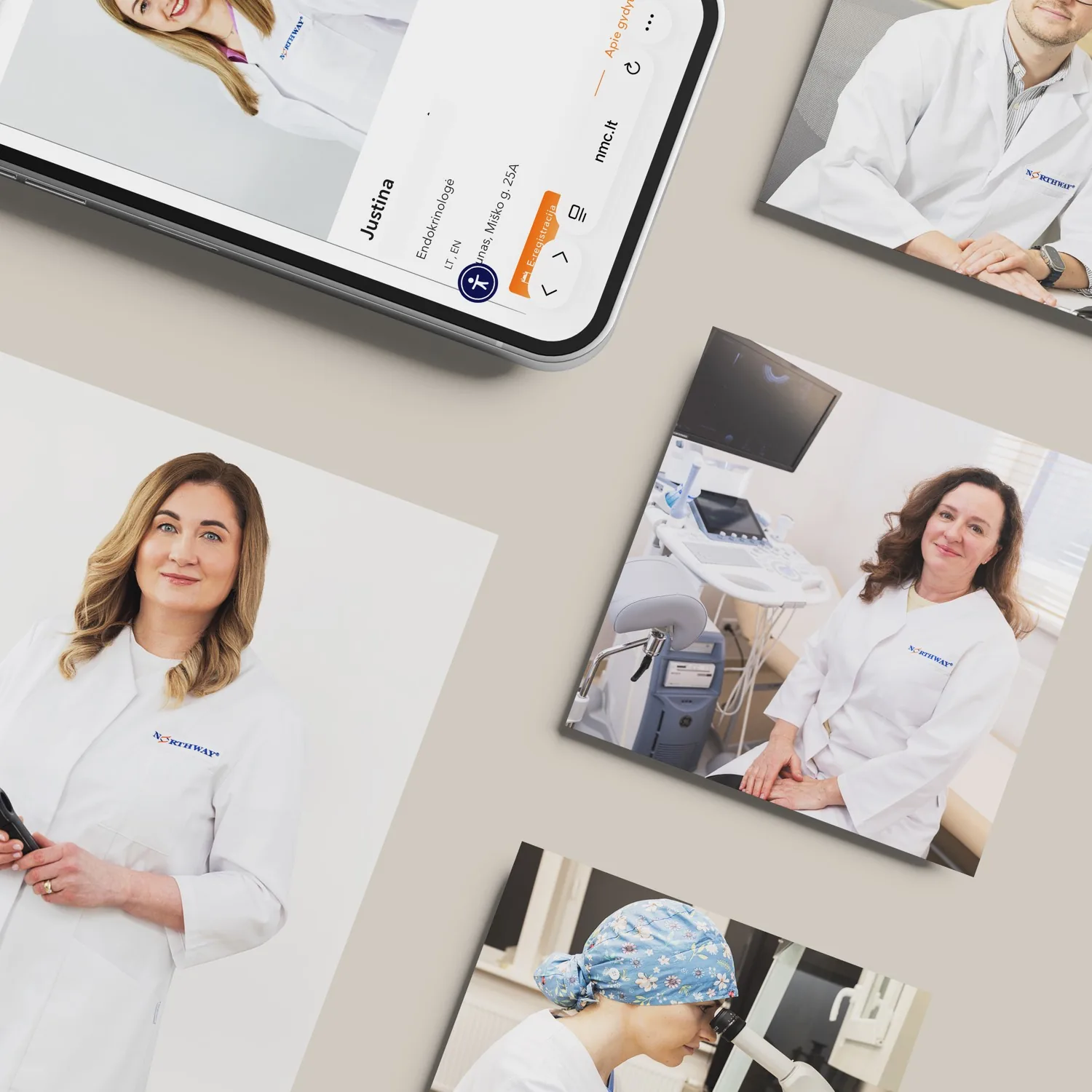 Northway medicinos centrai – fotosesijos ir video turinys